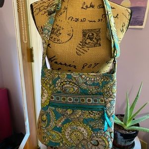 Blue and green vera Bradley Crossbody